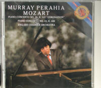 CD モーツァルト ビアノ・コンチェルト マレイ・ペライヤ、イギリス室内管弦楽団