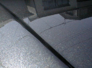 R32スカイライン 天井のボディ表面