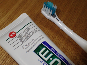 電動歯ブラシ専用ハミガキの例